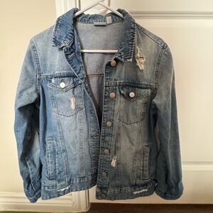 BP Blue Distressed Denim Jacket